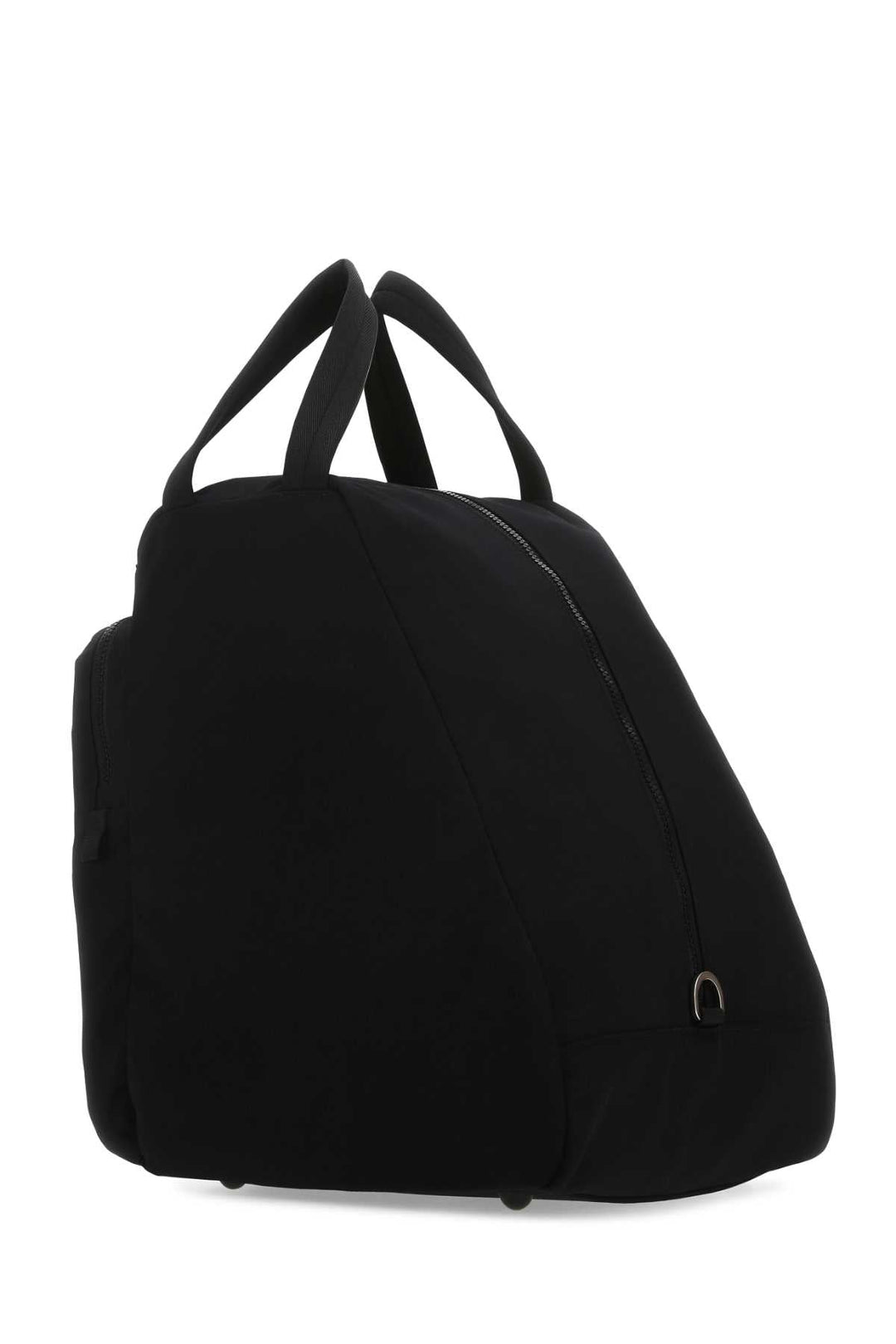 Prada Men Black Canvas Travel Bag