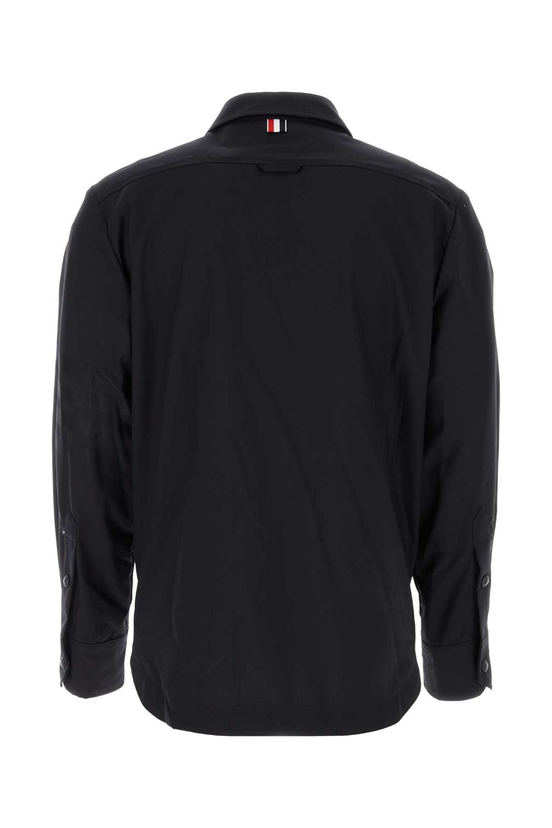 Thom Browne Men Midnight Blue Wool Shirt