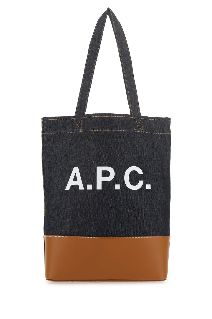 A.P.C. A.p.c. A.p.c. Dark Blue Denim Cohlo Handbag Hand... | Designer Sale