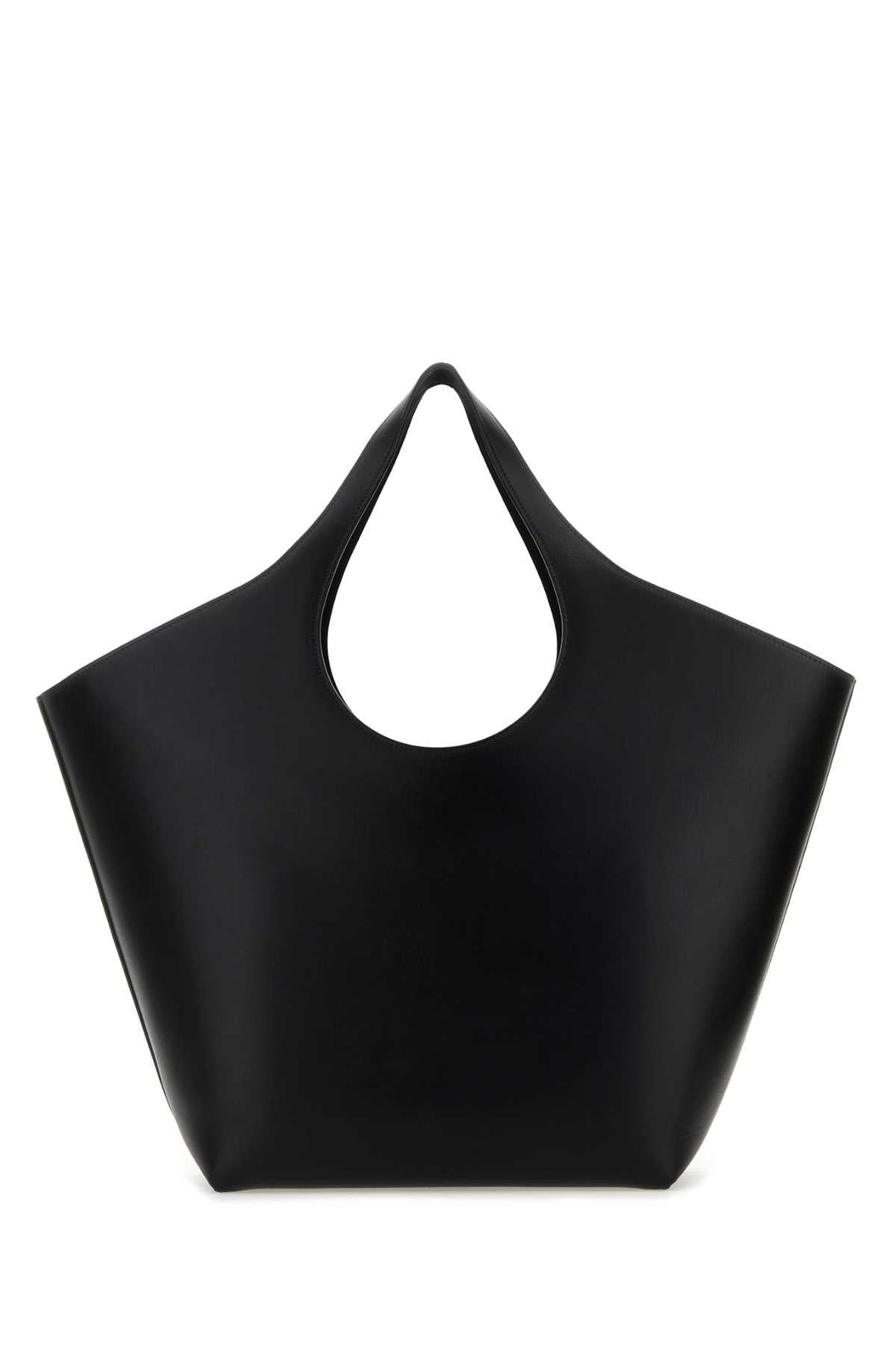 Balenciaga Women Black Leather Medium Mary-Kate Shopping Bag