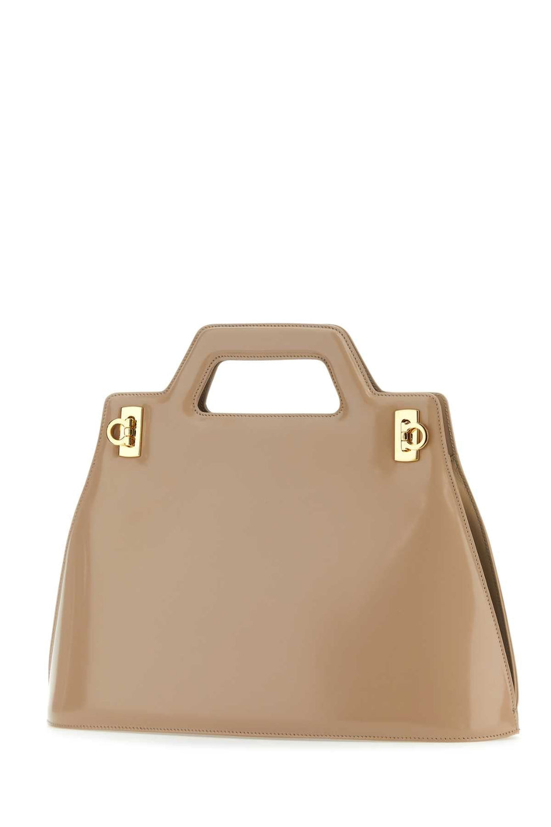 Salvatore Ferragamo Women Skin Pink Leather Wanda M Handbag