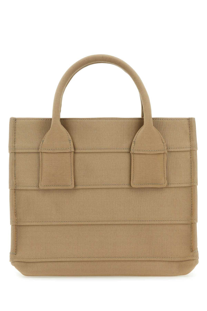 Salvatore Ferragamo Women Beige Fabric Beach S Handbag