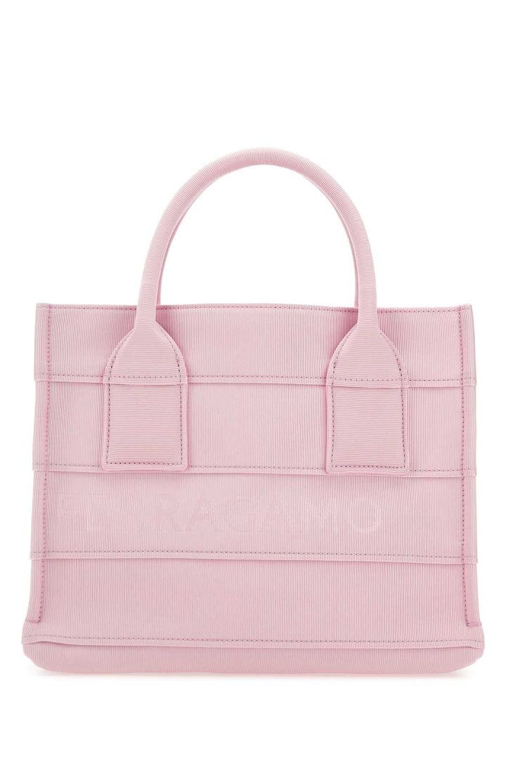 Salvatore Ferragamo Women Pink Fabric Beach S Handbag