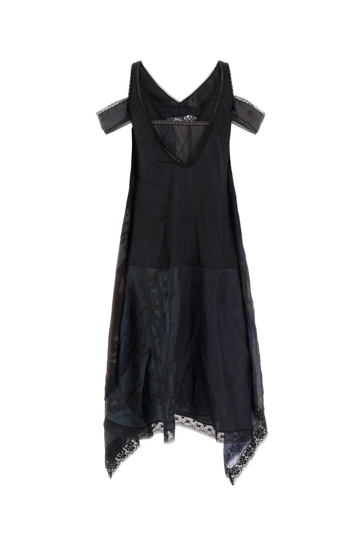 Marine Serre Women Multicolor Silk Dress