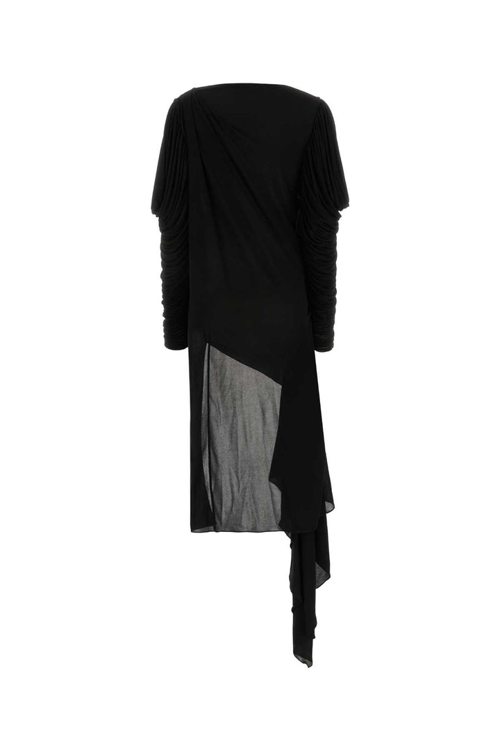 Gucci Women Black Crepe Dress