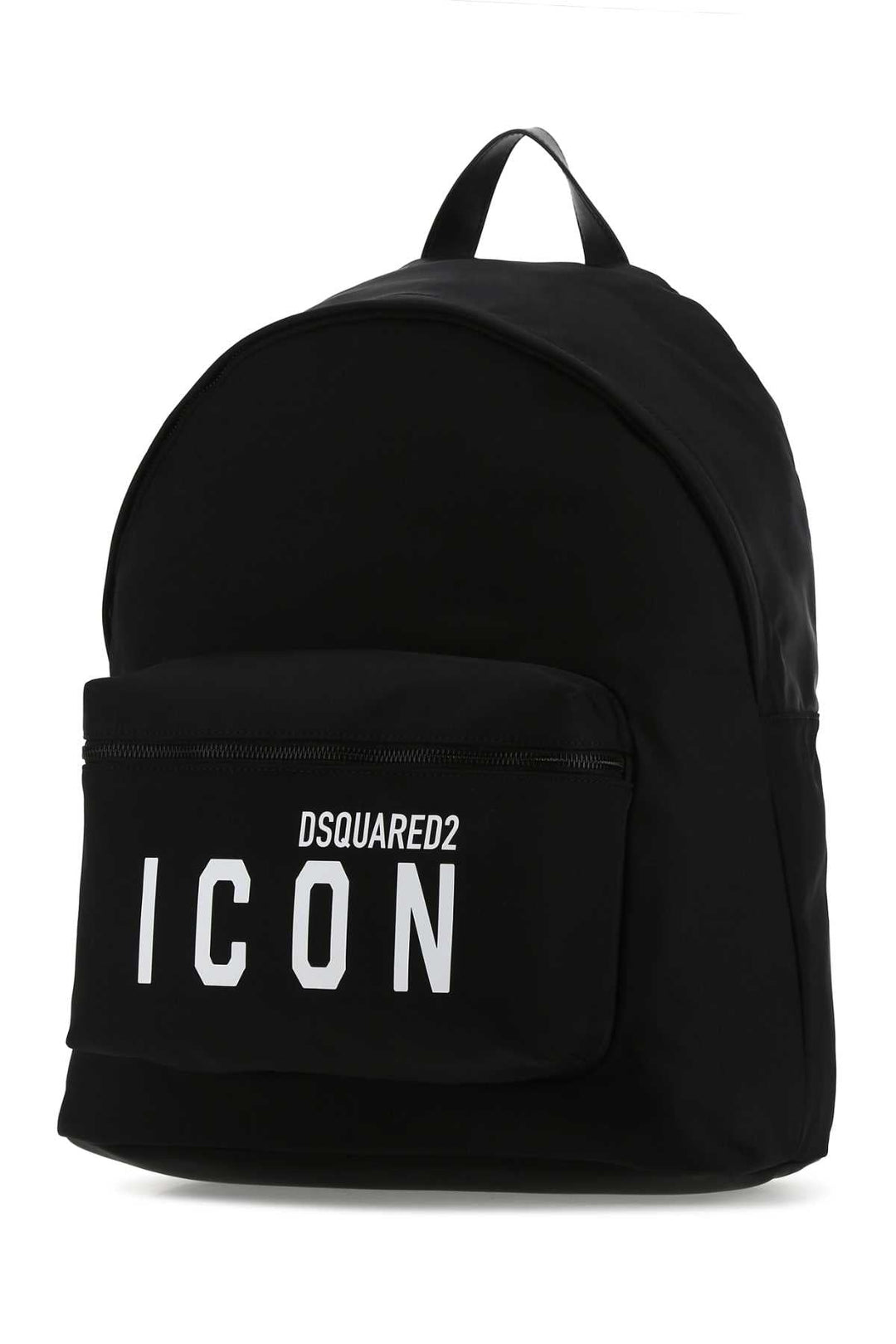 Dsquared Men Black Fabric Be Icon Backpack