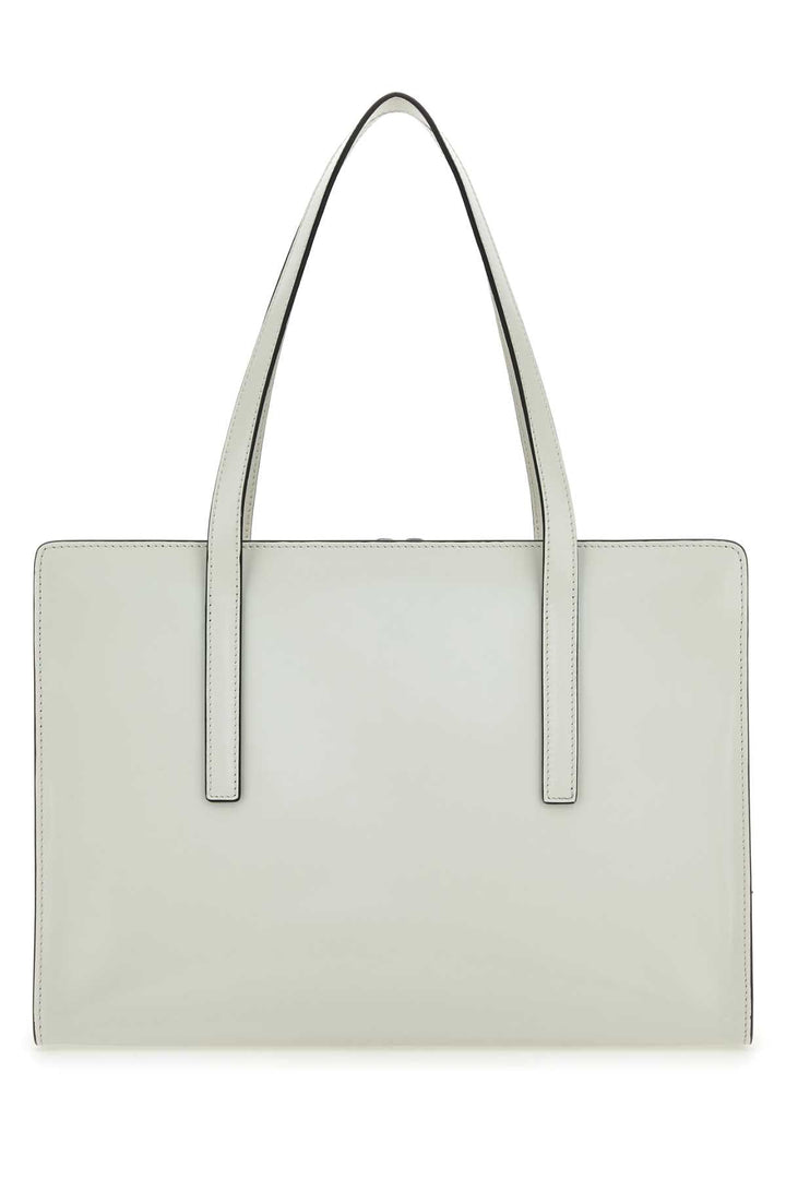 Prada Women White Leather Re-Edition 1995 Shoulder Bag