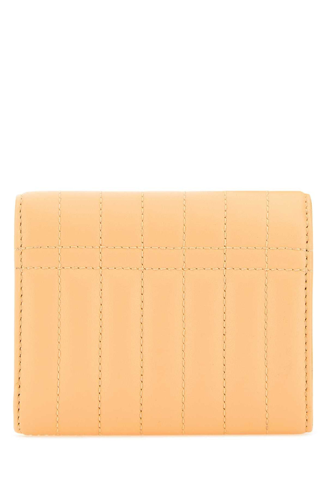 Burberry Women Peach Leather Small Lola Wallet
