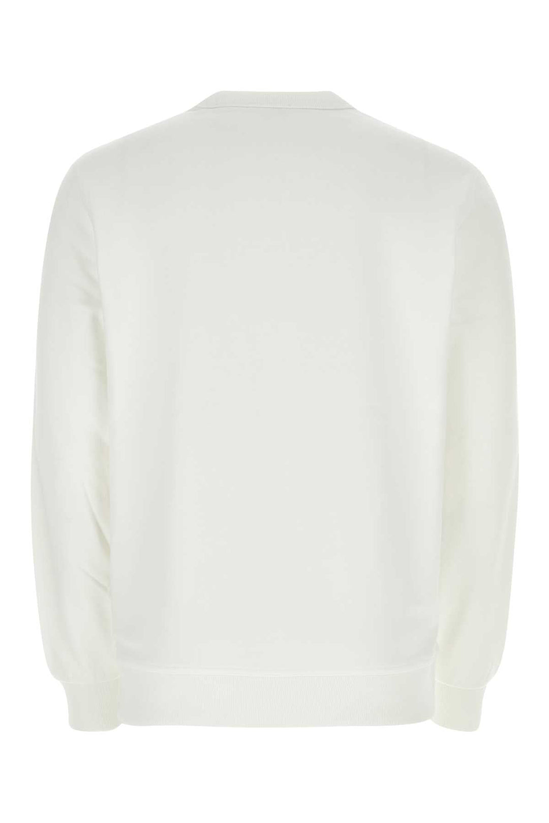 Burberry Men White Cotton Sweatshirt