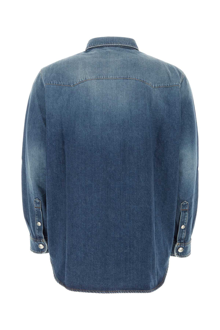 Burberry Men Denim Shirt