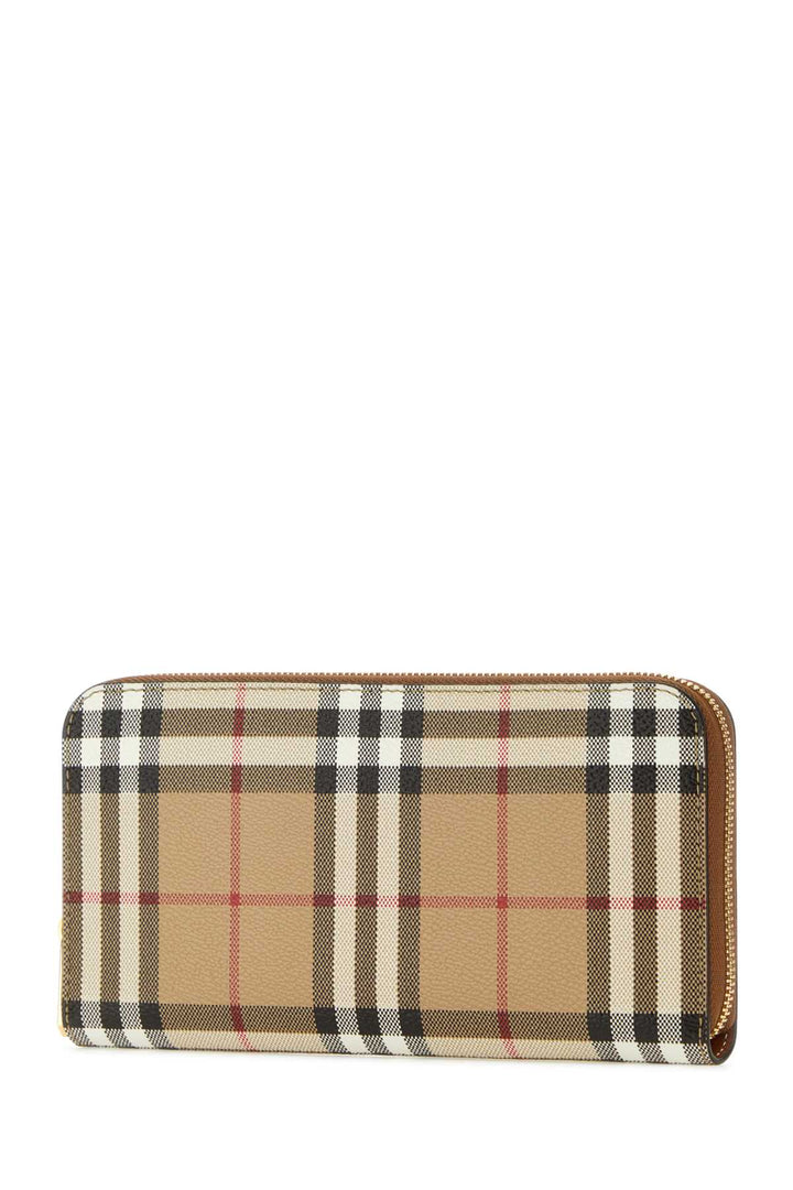 Burberry Women Printed Canvas Wallet