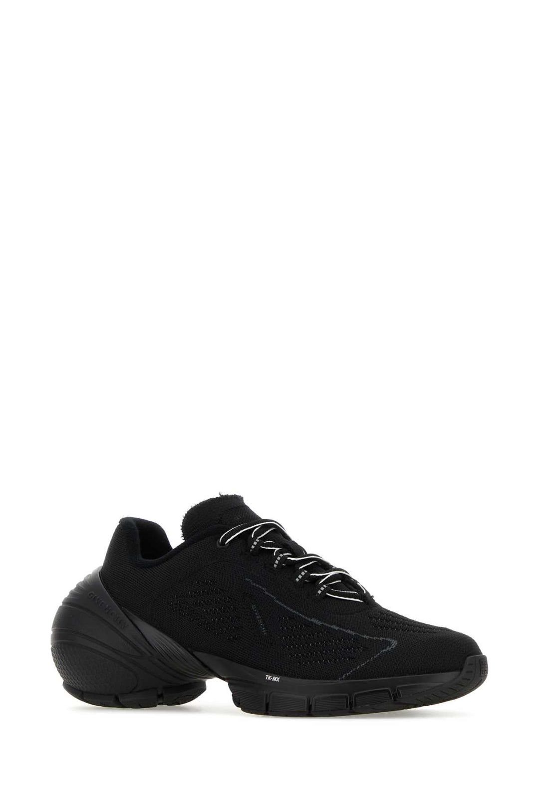 Givenchy Men Black Fabric Tk-Mx Sneakers