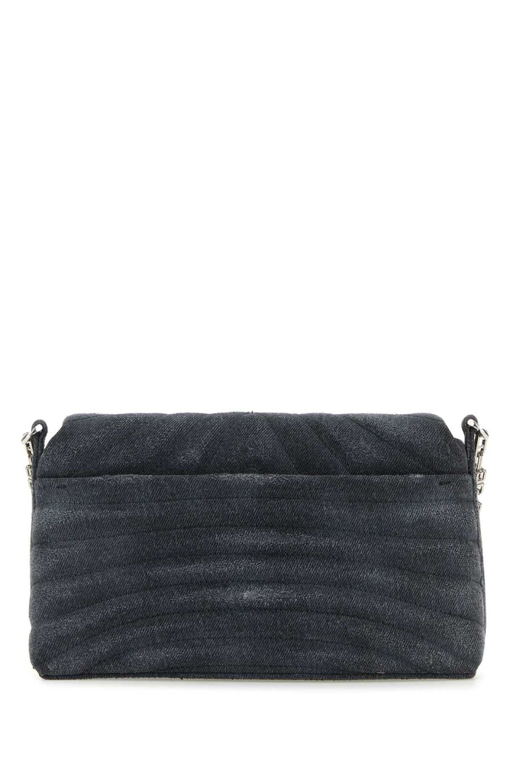 Givenchy Women Black Denim Medium 4G Soft Handbag