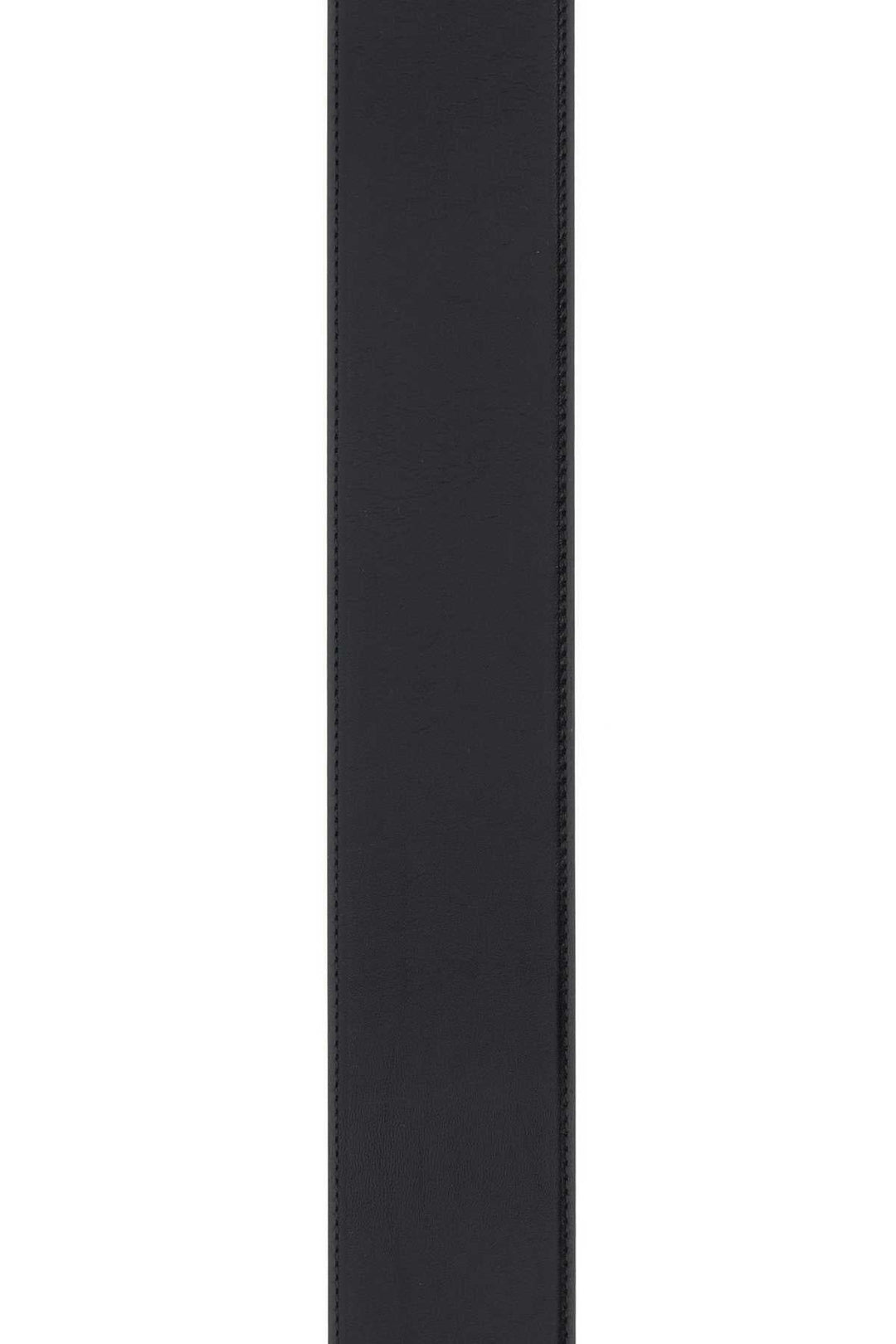 Alexander Mcqueen Women Black Leather Belt