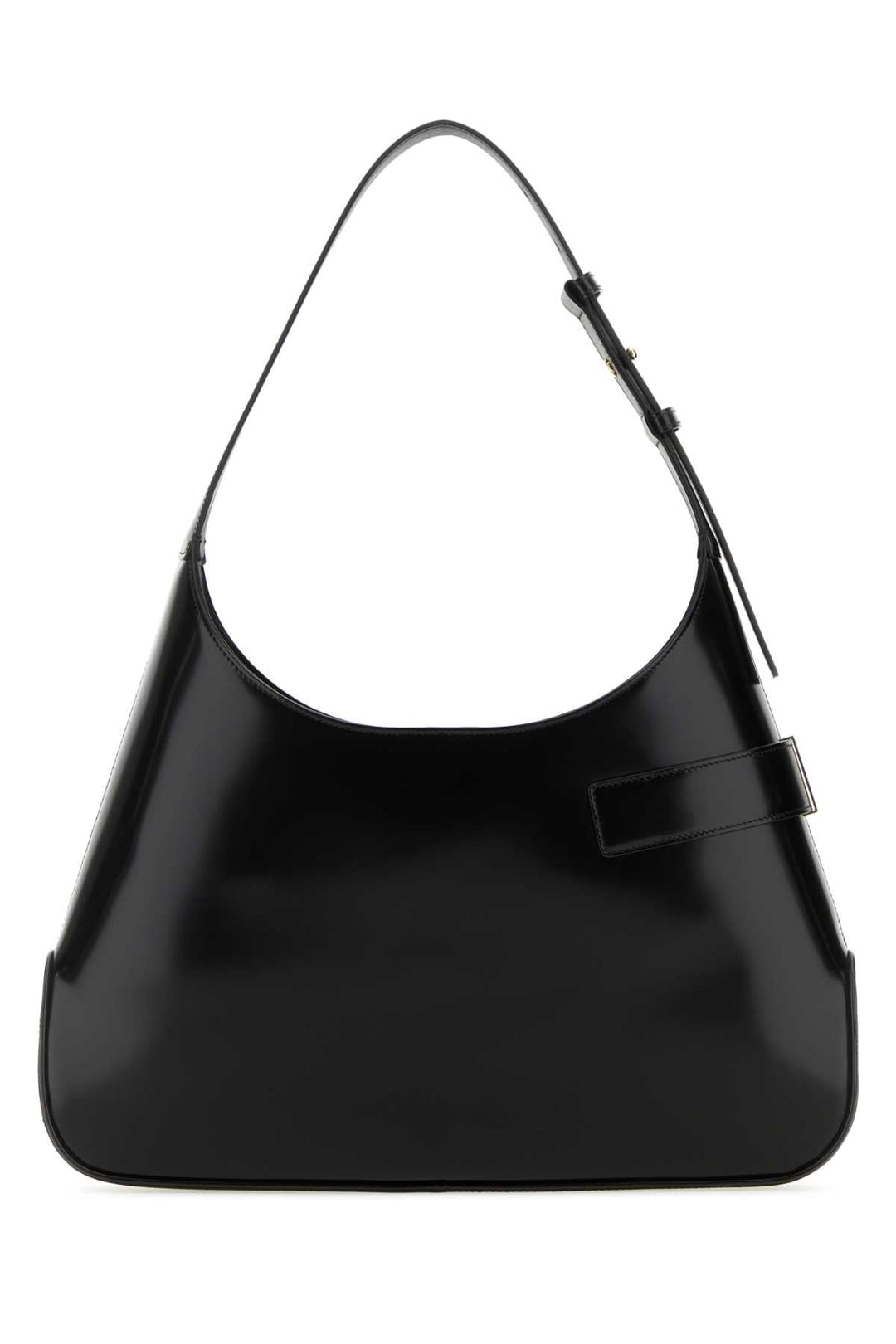 Salvatore Ferragamo Women Black Leather Large Arch Shoulder Bag