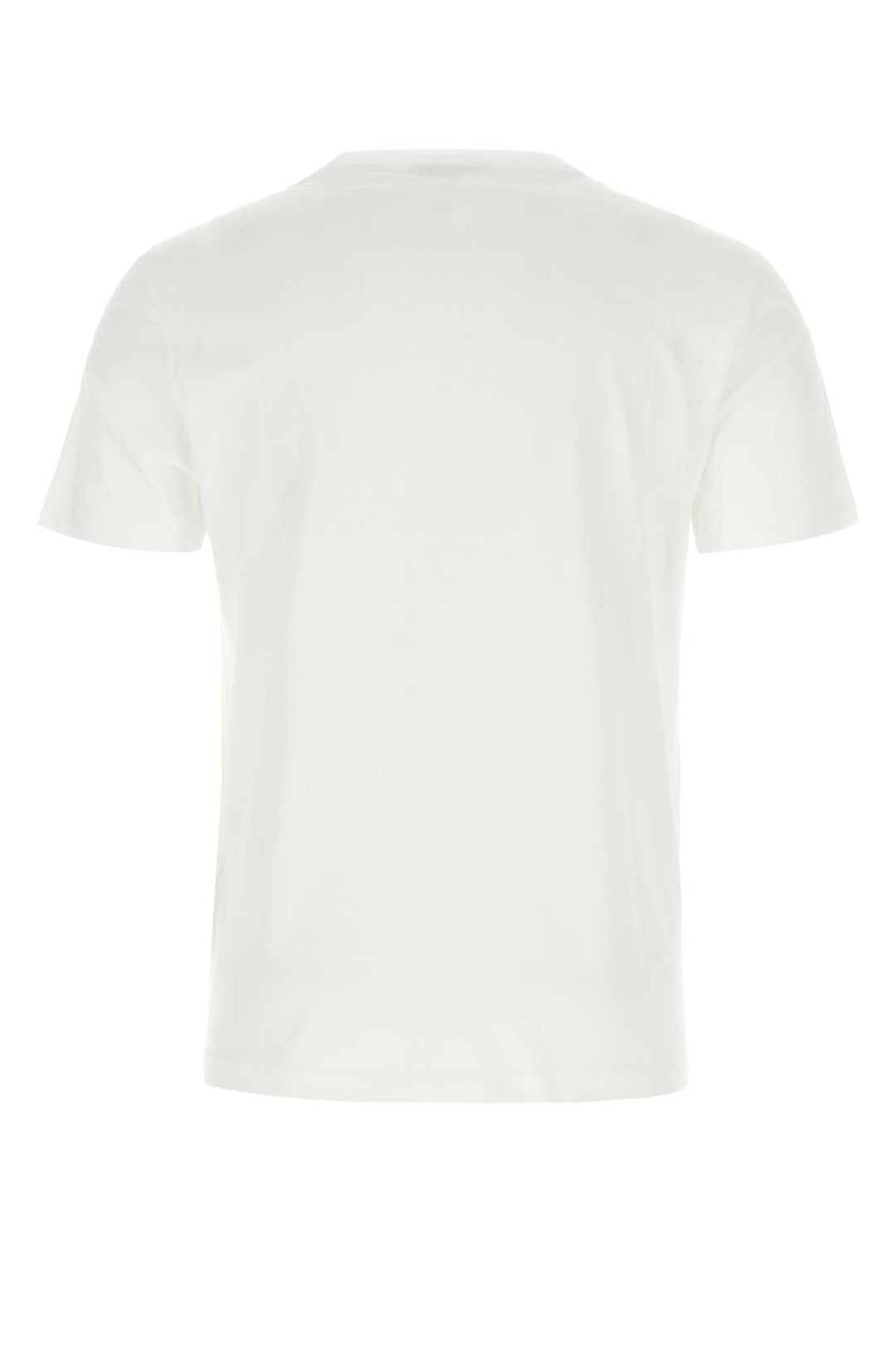Versace Men White Cotton T-Shirt