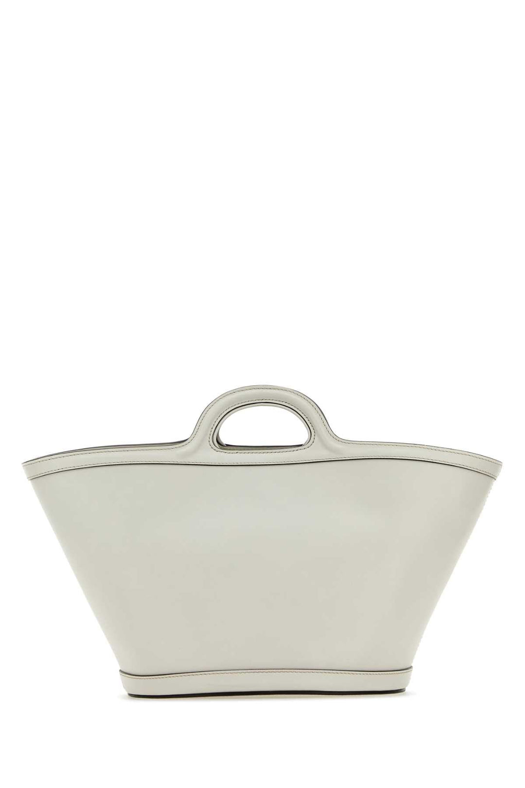 Marni Women White Leather Small Tropicalia Handbag