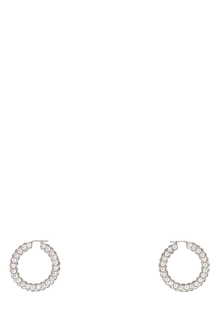 Amina Muaddi Women Embellished Metal Big Jaheel Earrings