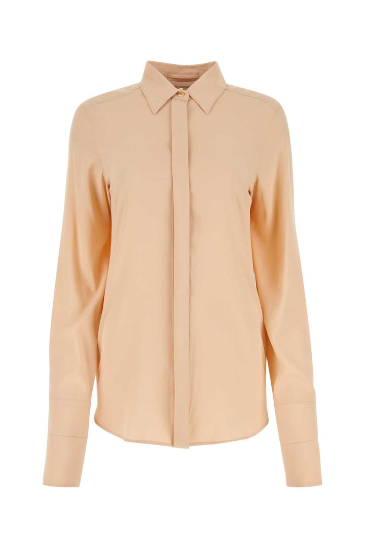 Sportmax Women Pastel Pink Stretch Crepe Yen Shirt