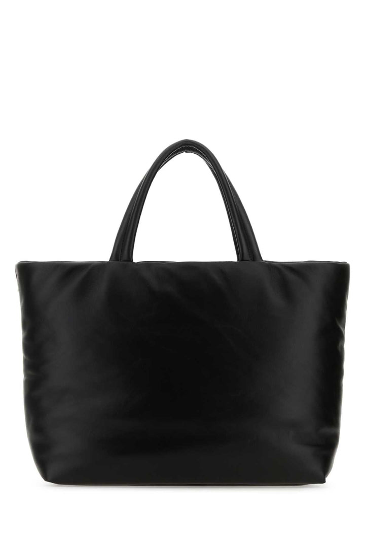 Saint Laurent Men Black Nappa Leather Saint Laurent Shopping Bag