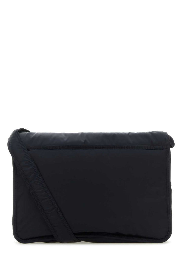 Saint Laurent Men Dark Blue Nylon Niki Crossbody Bag