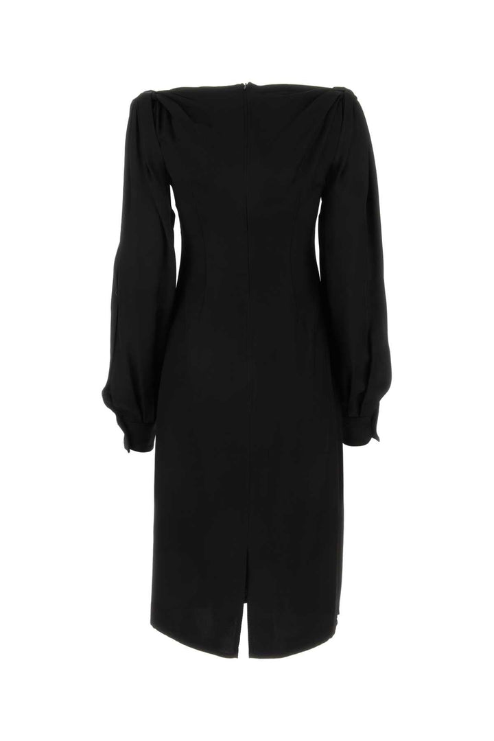 Bottega Veneta Women Black Viscose Dress