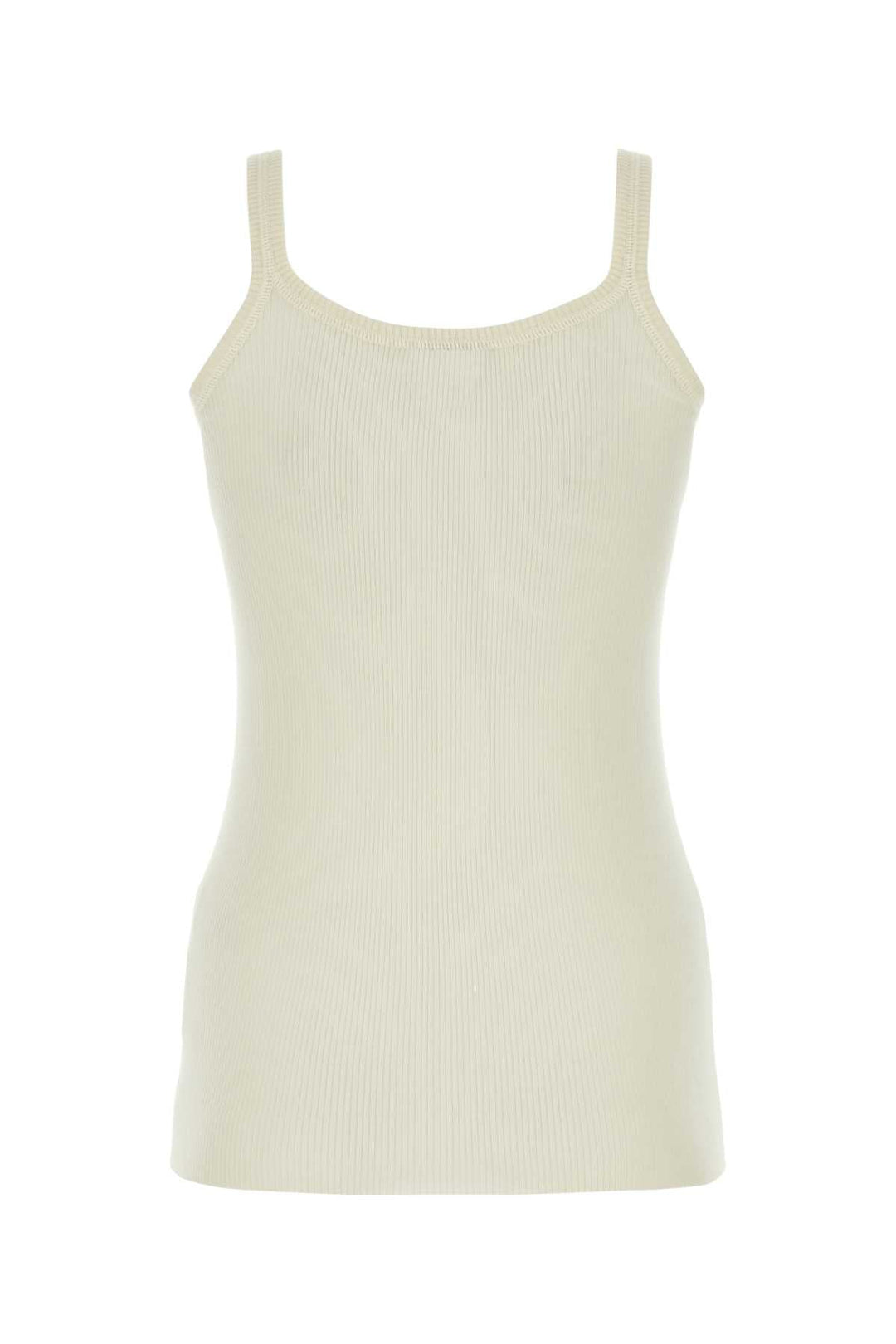 Bottega Veneta Women Ivory Wool Tank Top