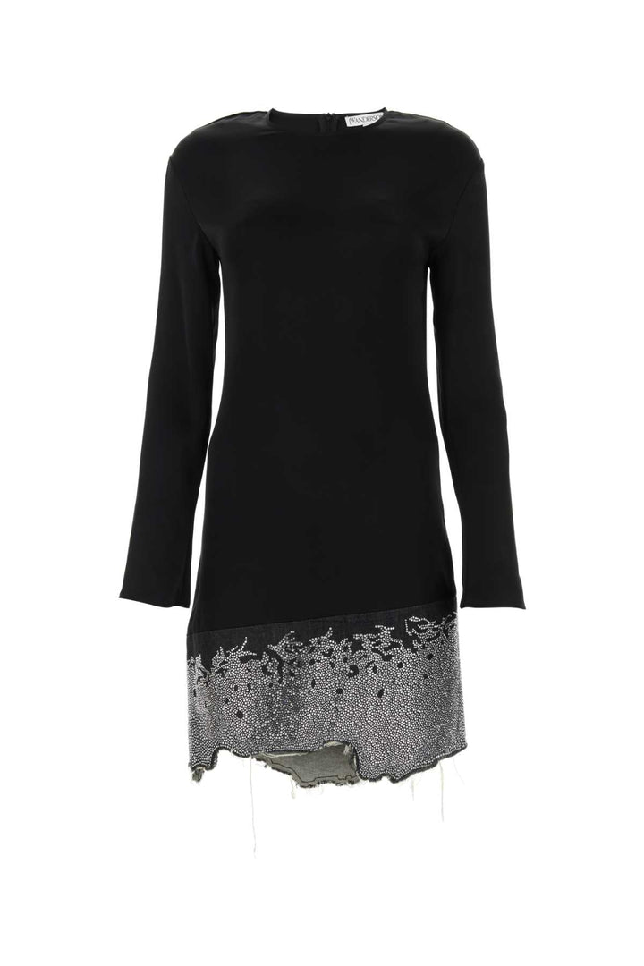 Jw Anderson Women Black Triacetate Blend Dress