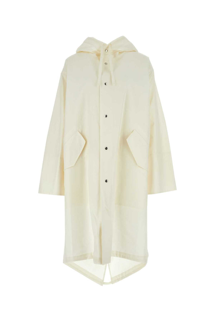 Jil Sander Women Ivory Cotton Parka