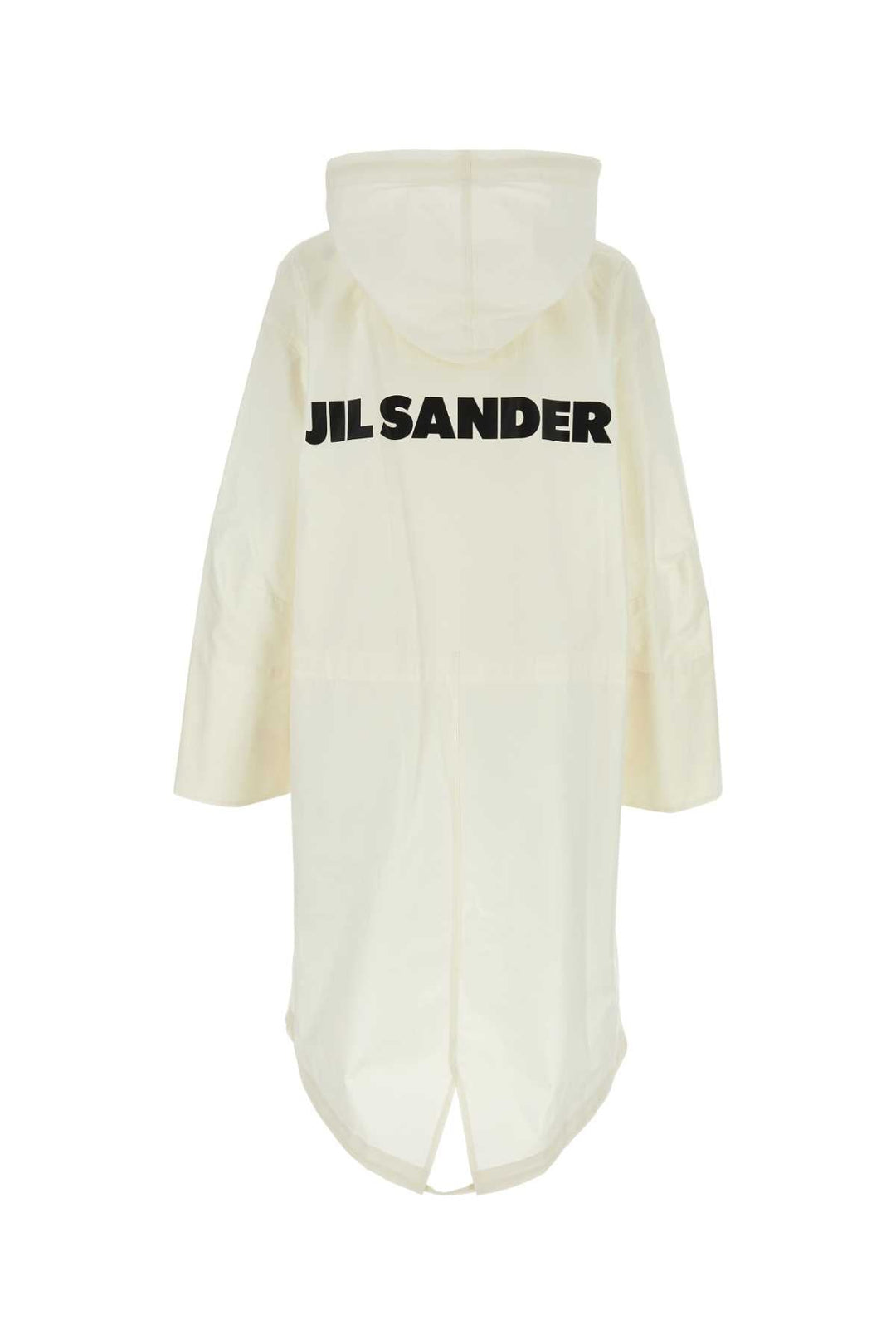 Jil Sander Women Ivory Cotton Parka