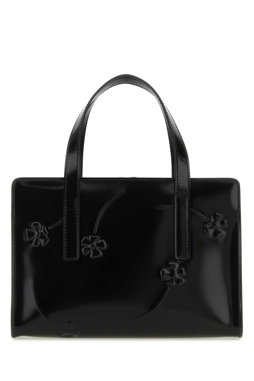 Prada Women Black Leather Re-Edition 1995 Handbag