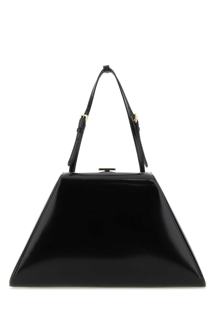 Prada Women Black Leather Handbag