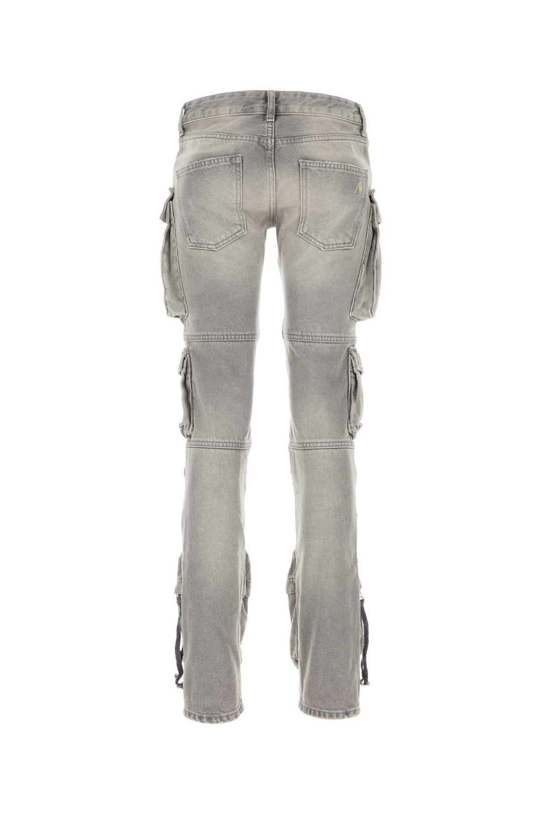 The Attico Women Grey Denim Jeans