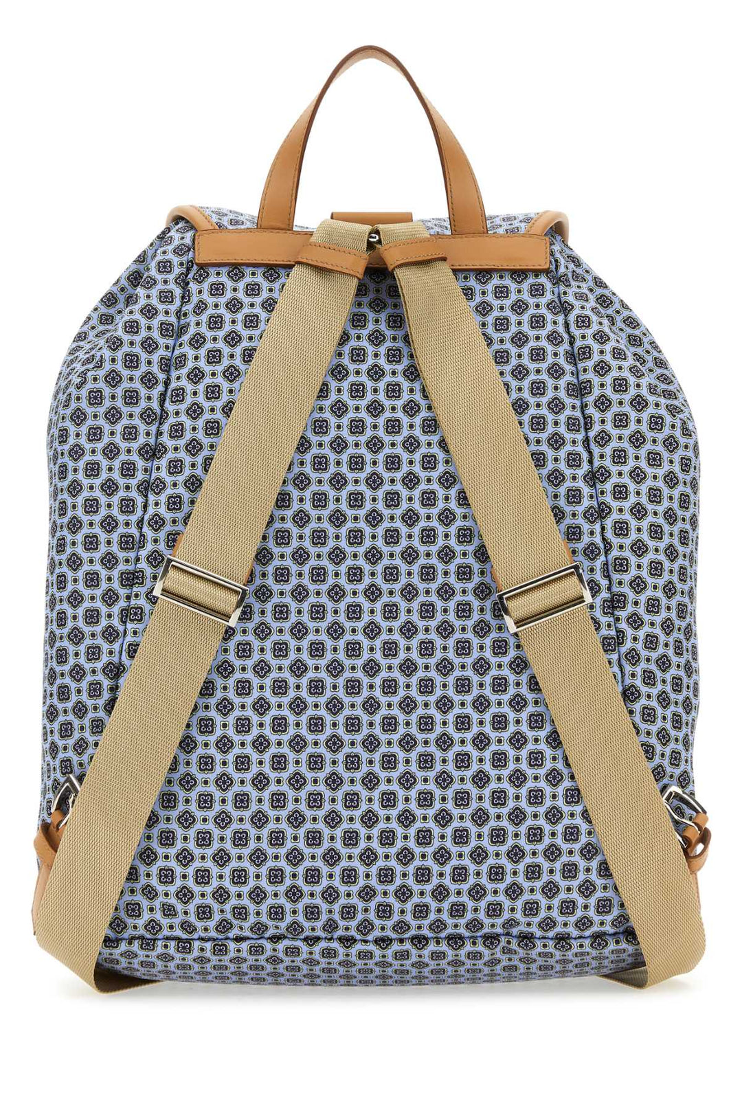 Prada Men Printed Re-Nylon Backpack