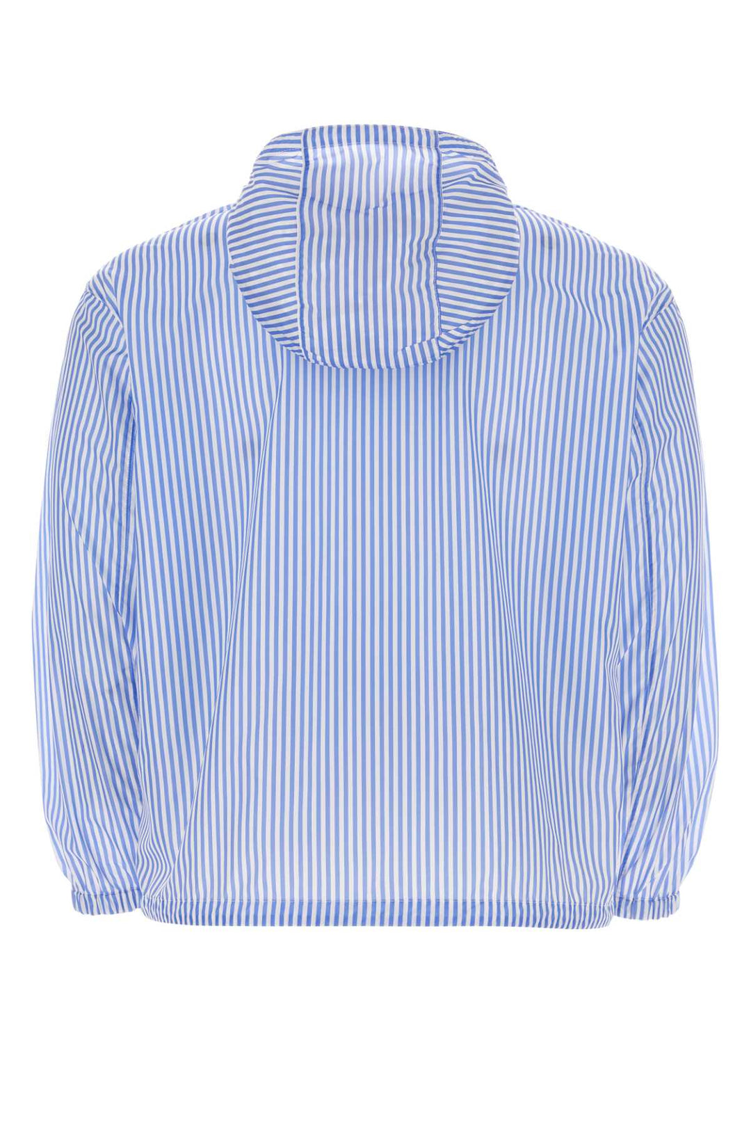 Prada Men Printed Re-Nylon Windbreaker