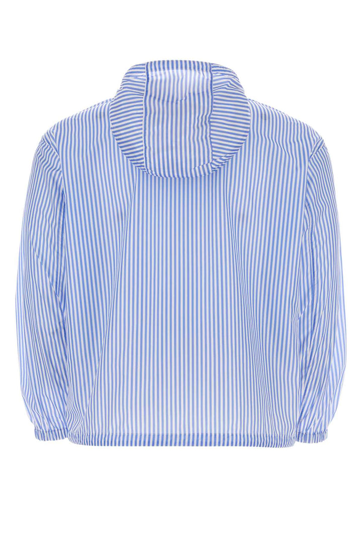 Prada Men Printed Re-Nylon Windbreaker