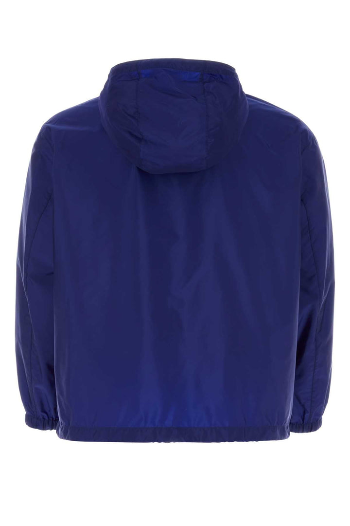 Prada Men Blue Re-Nylon Windbreaker