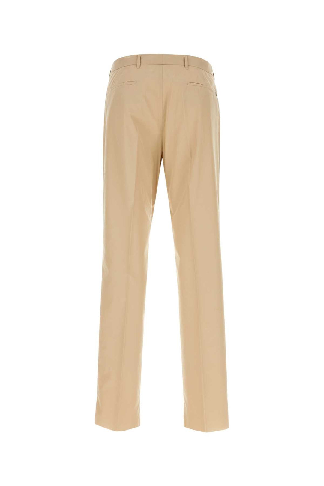 Prada Men Beige Cotton Pant