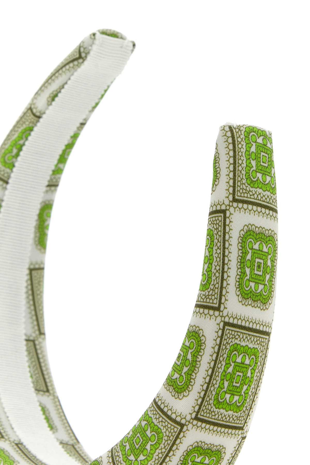 Prada Women Printed Twill Headband