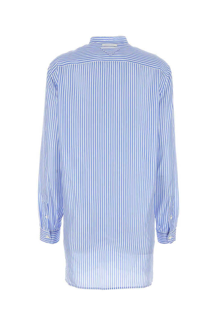 Prada Women Printed Silk Shirt