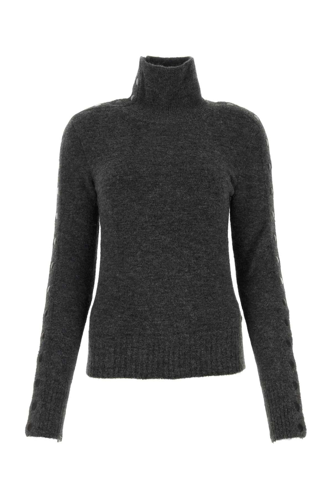 Isabel Marant Women Anthracite Nylon Blend Malo Sweater