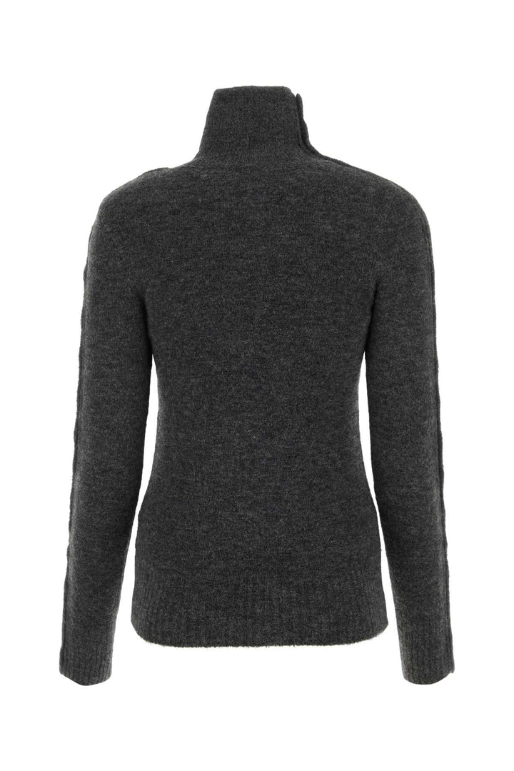 Isabel Marant Women Anthracite Nylon Blend Malo Sweater