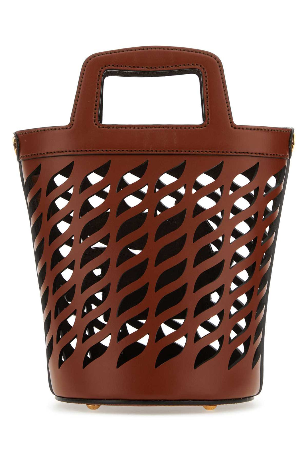 Etro Women Brown Leather Coffa Bucket Bag