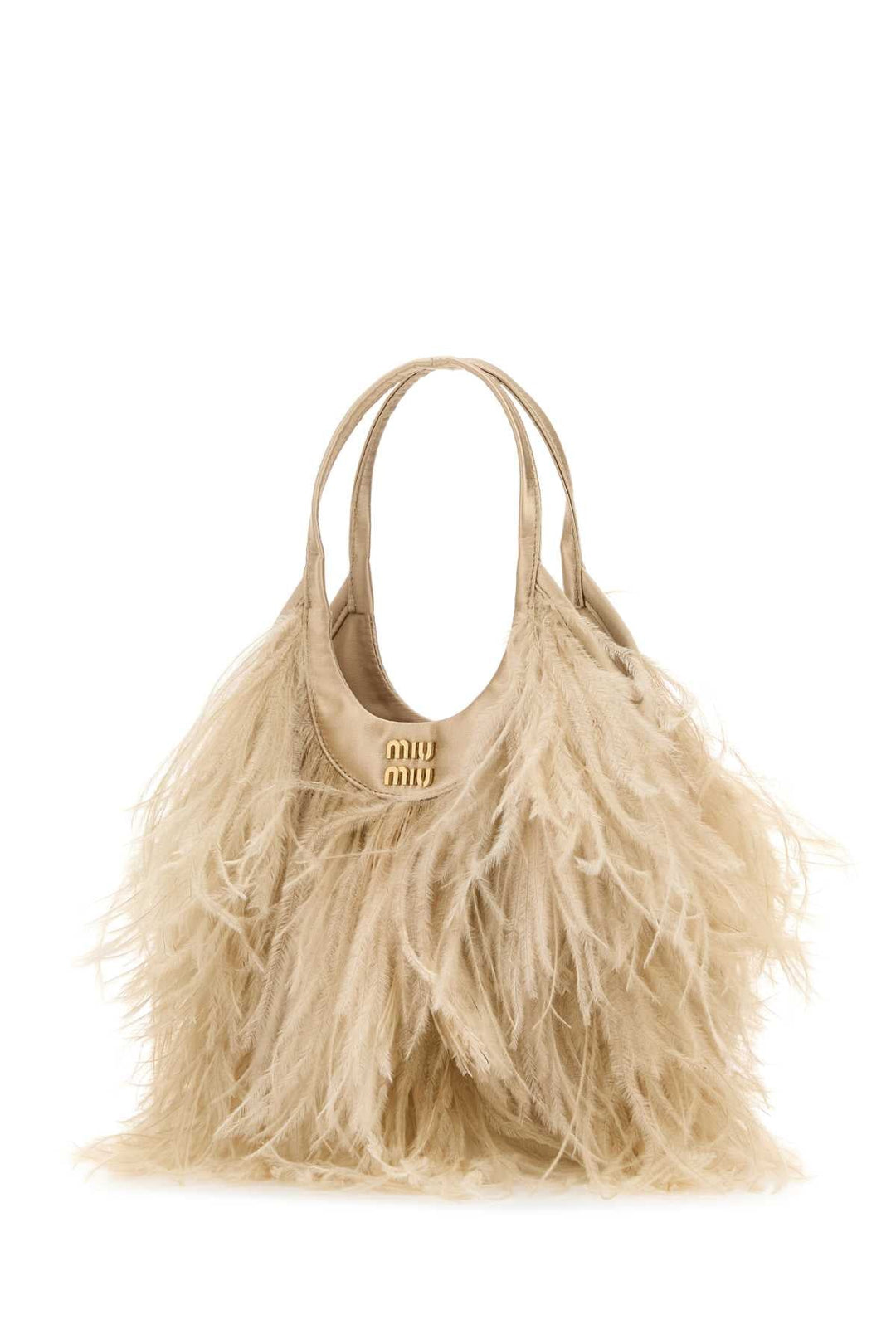 Miu Miu Women Embellished Satin Handbag