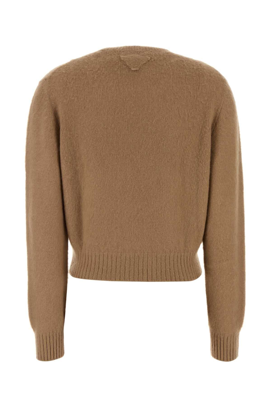 Prada Women Biscuit Cashmere Sweater