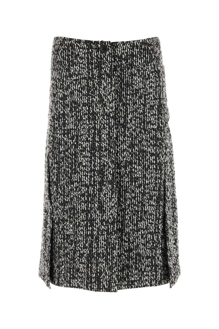 Lanvin Women Two-Tone Boucle Skirt