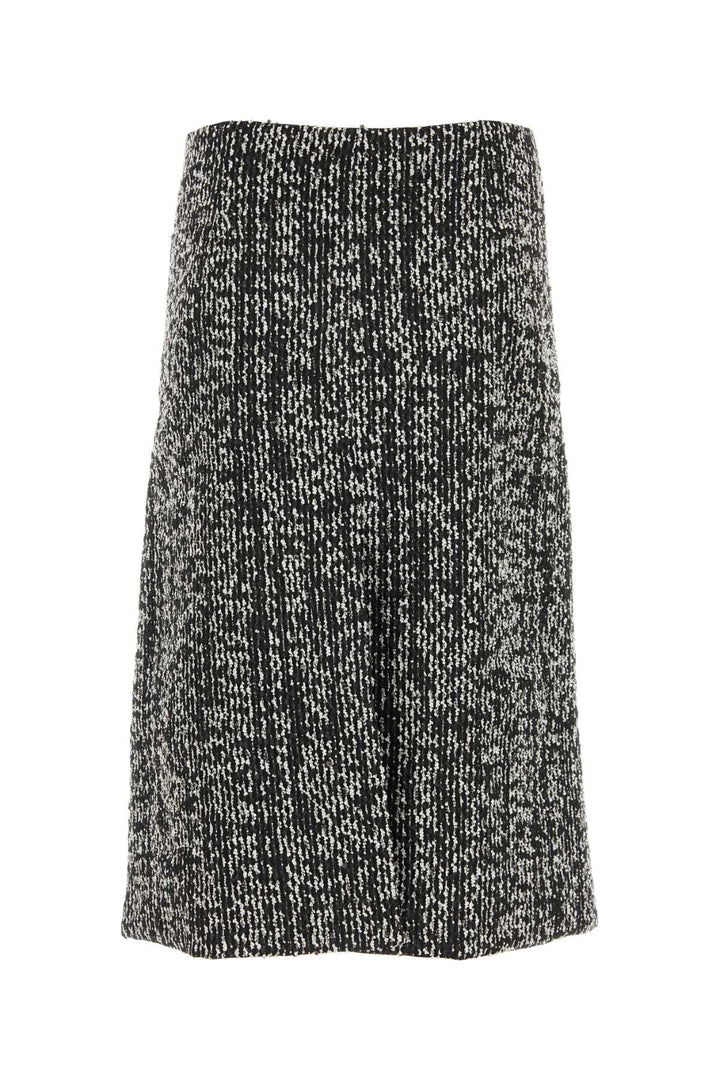 Lanvin Women Two-Tone Boucle Skirt