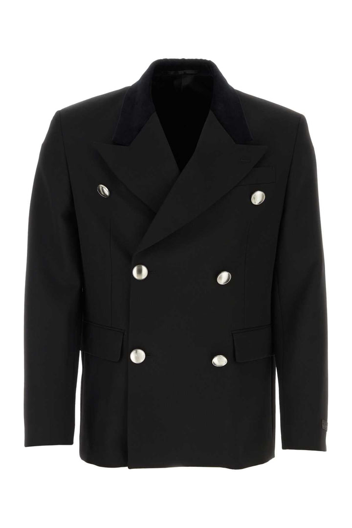 Prada Men Black Wool Blazer