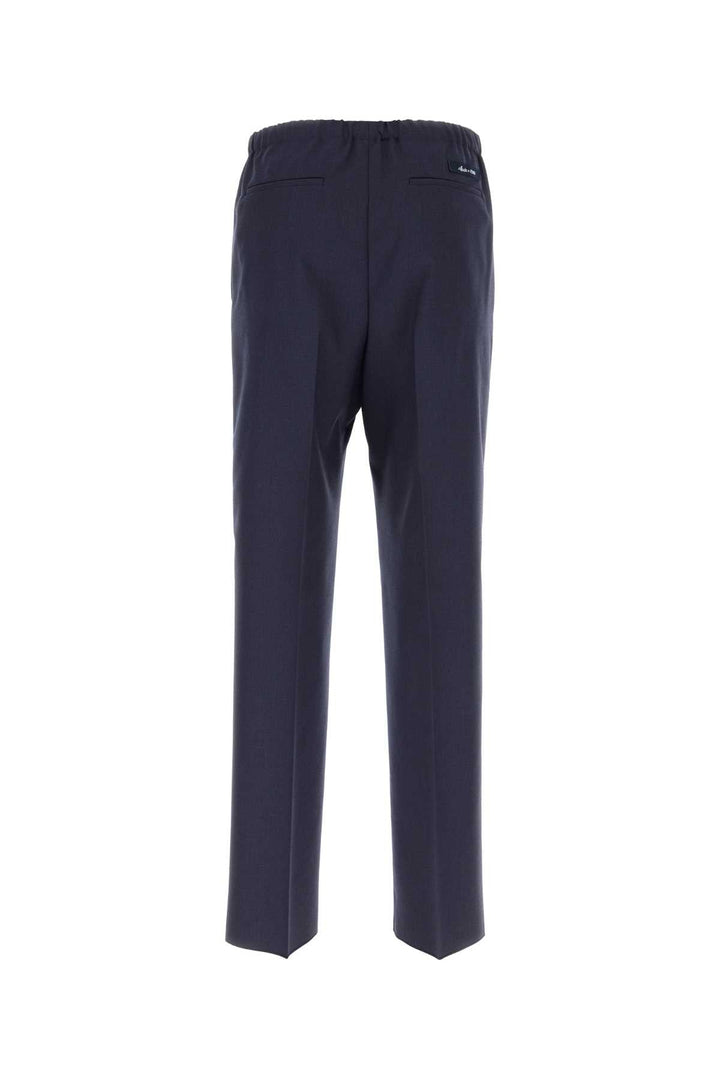 Fendi Men Blue Wool Pant