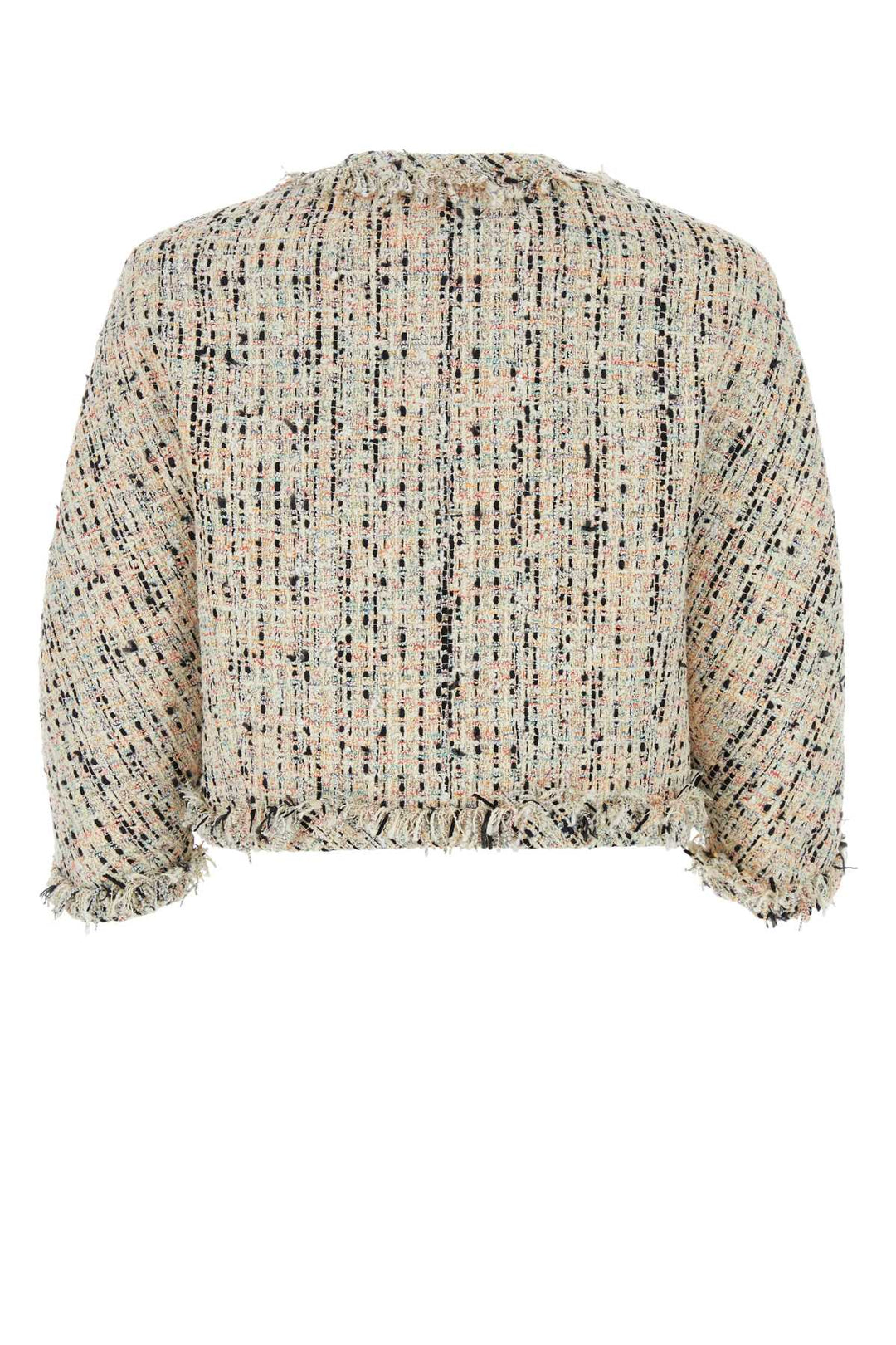 Alexander Mcqueen Women Multicolor Tweed Blazer